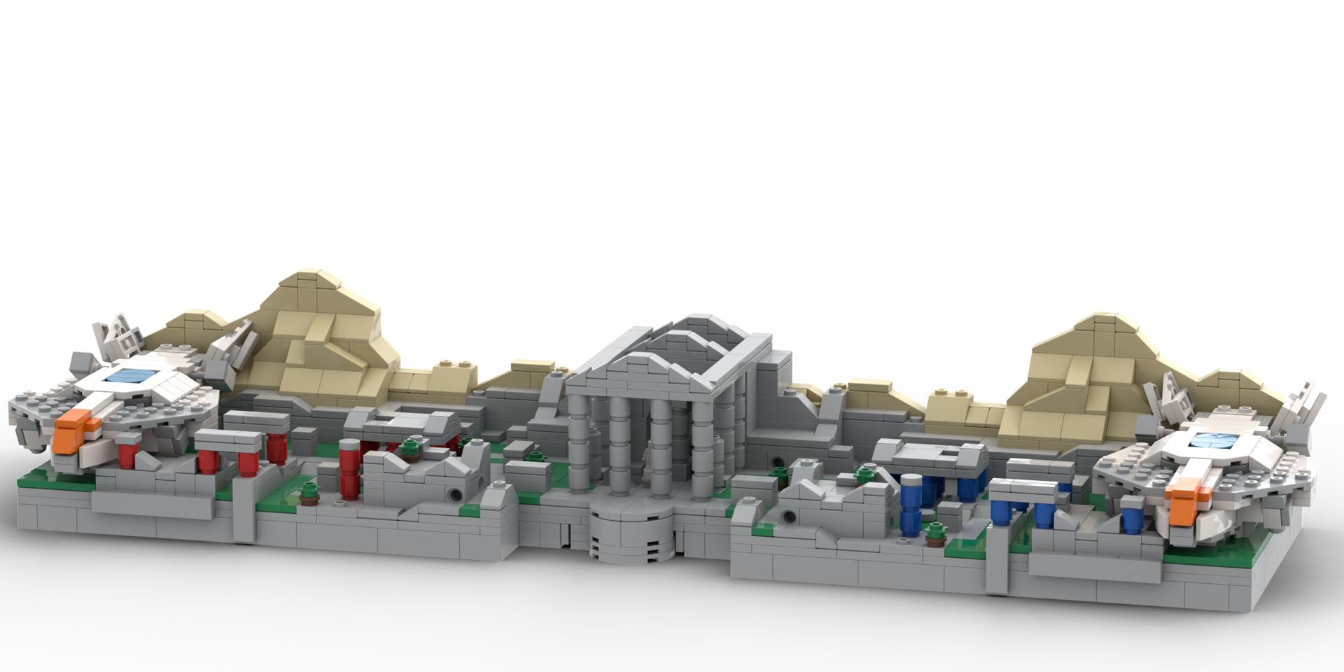 Ilios Ruins Overwatch Map (Full Size)