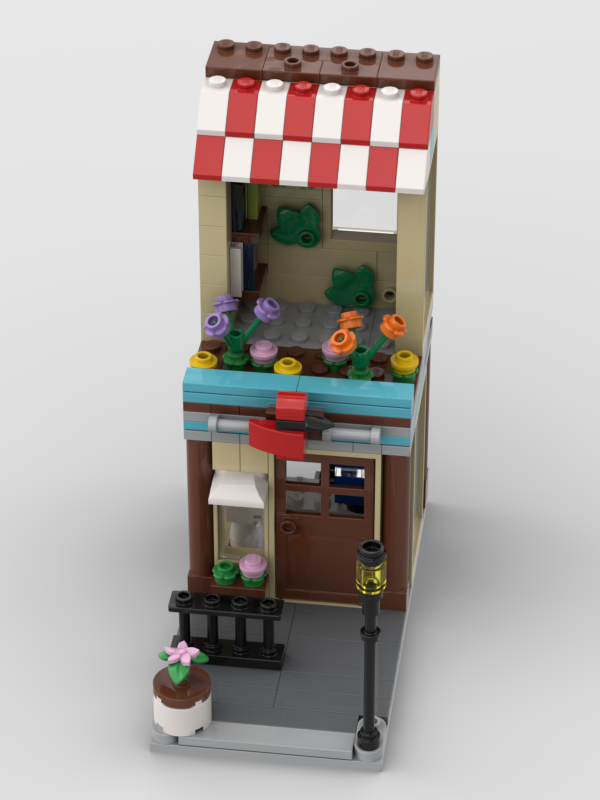 31105 Alternate build Bird Shop with Garden