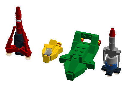 Micro Thunderbirds Modules