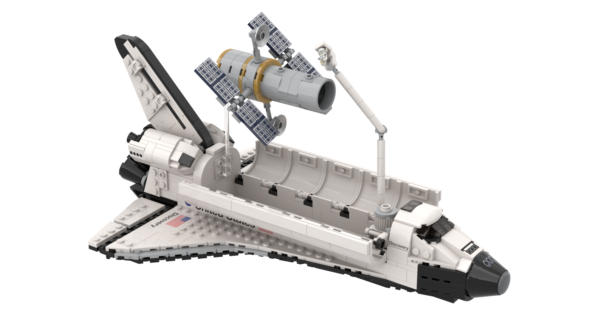 Hubble Space Telescope for KingsKnight's Space Shuttle