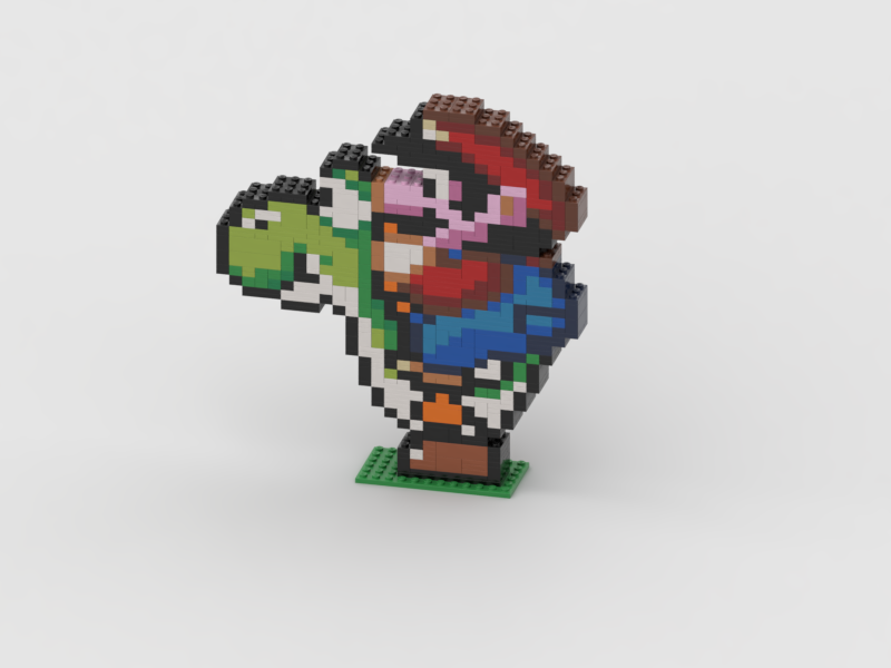Pixel-Yoshi