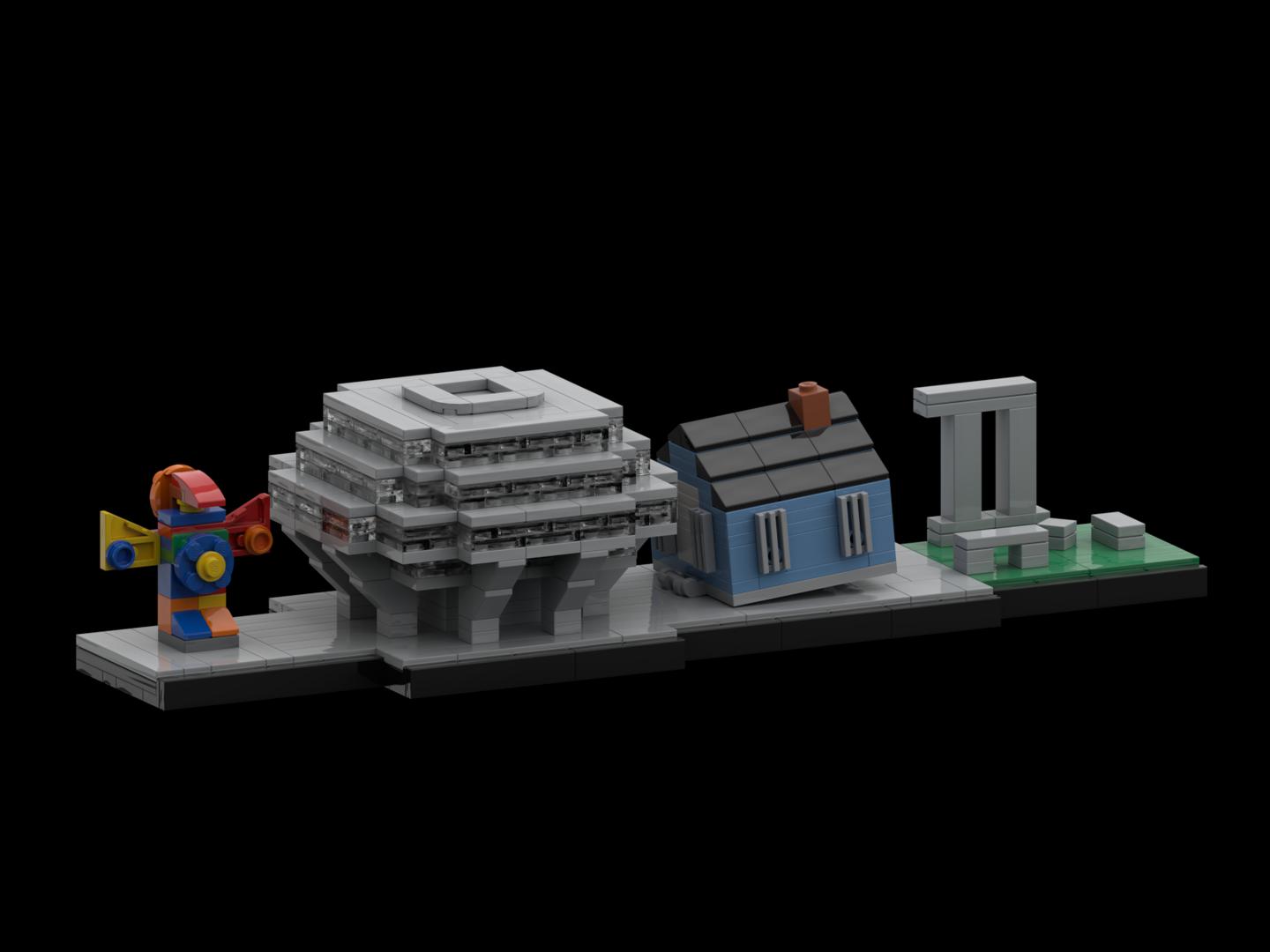 UC San Diego Campus - LEGO Architecture