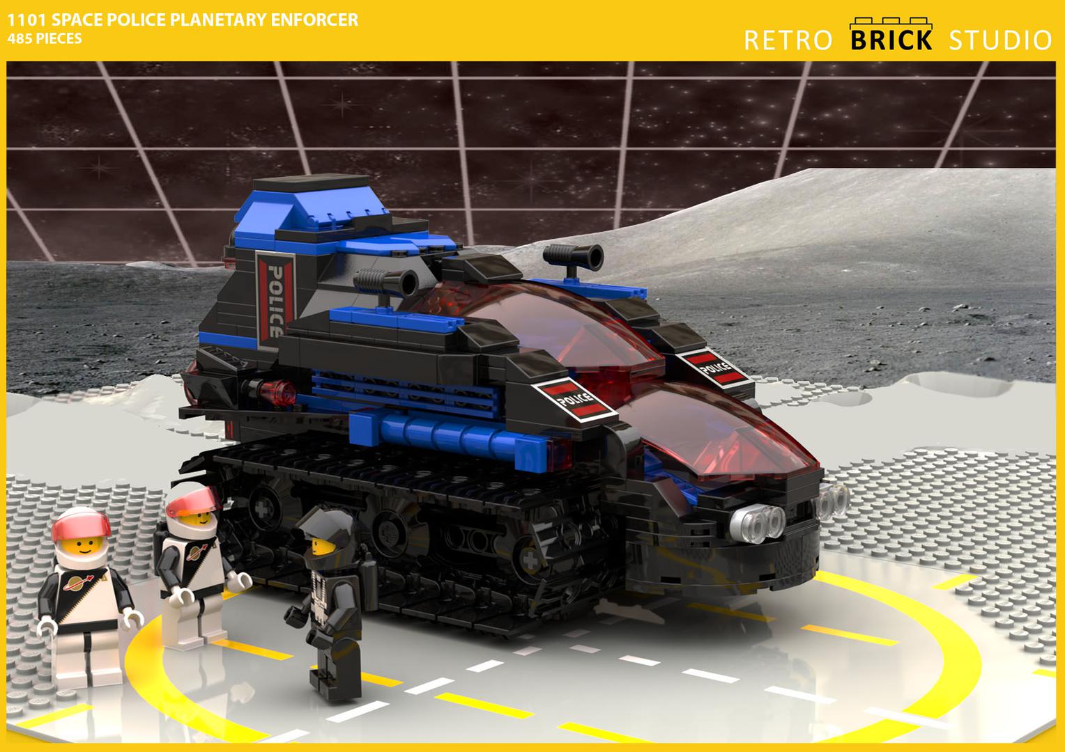 Space Police Planetary Cruiser Tank