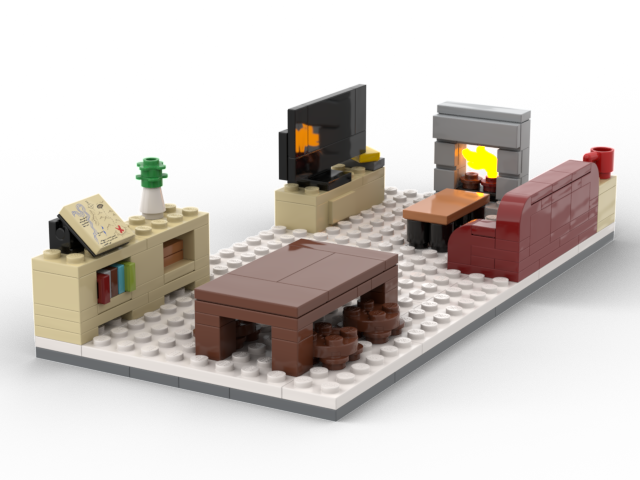 Living/Dining Room for Modular House