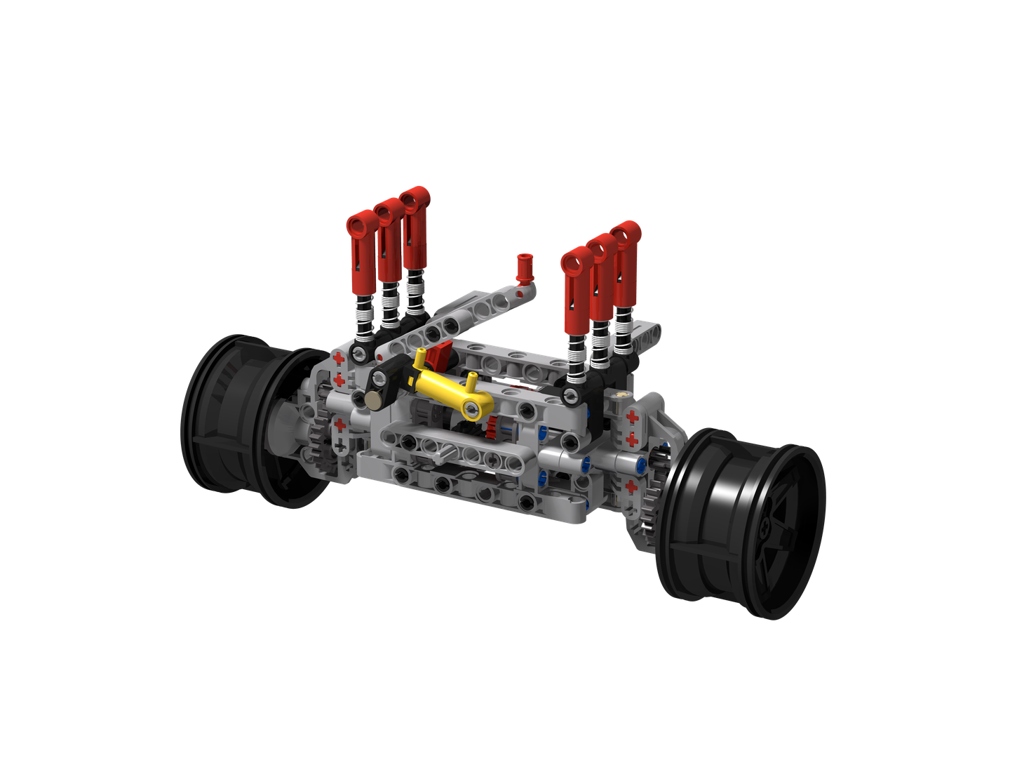 EXORT Rigid Axle with Difflock (MOC-48379) - LEGO MOC | MOC Tracker