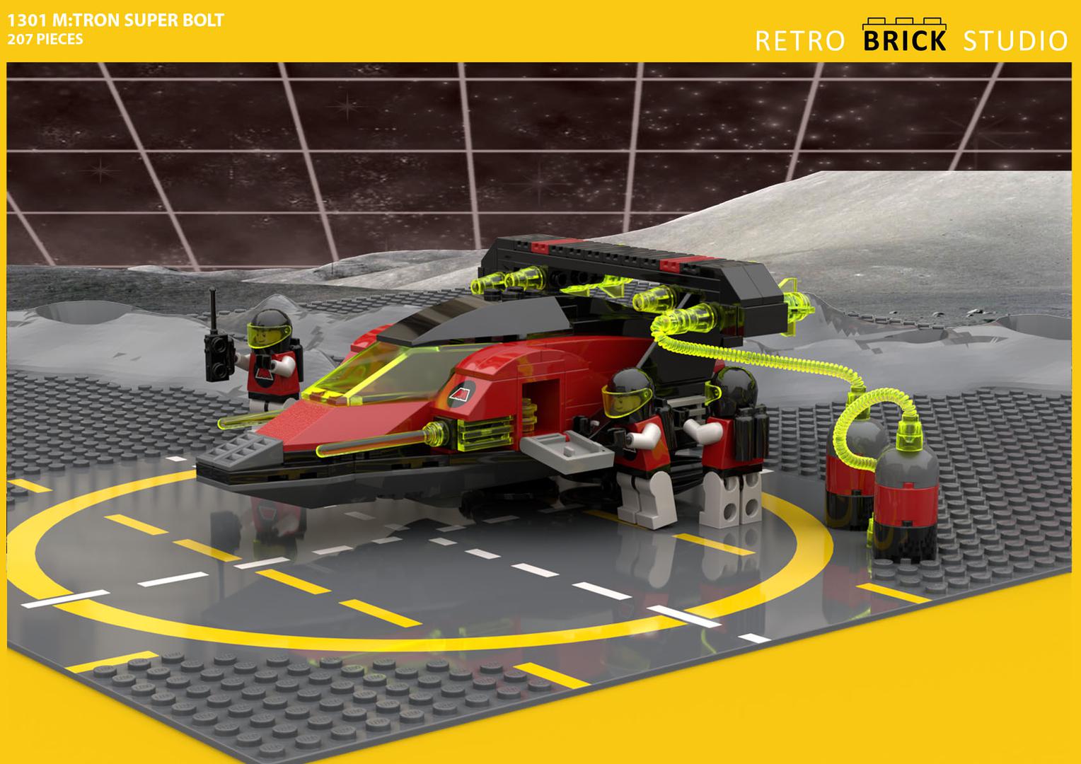 M:Tron Super Bolt Space Ship