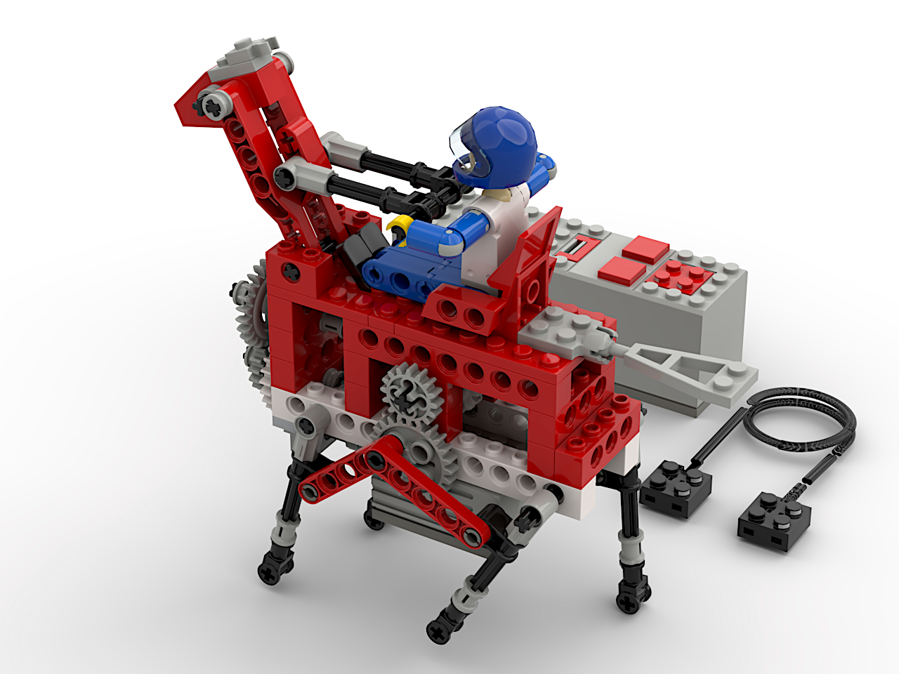 Crazy Horse - Technic Kinetic sculpture