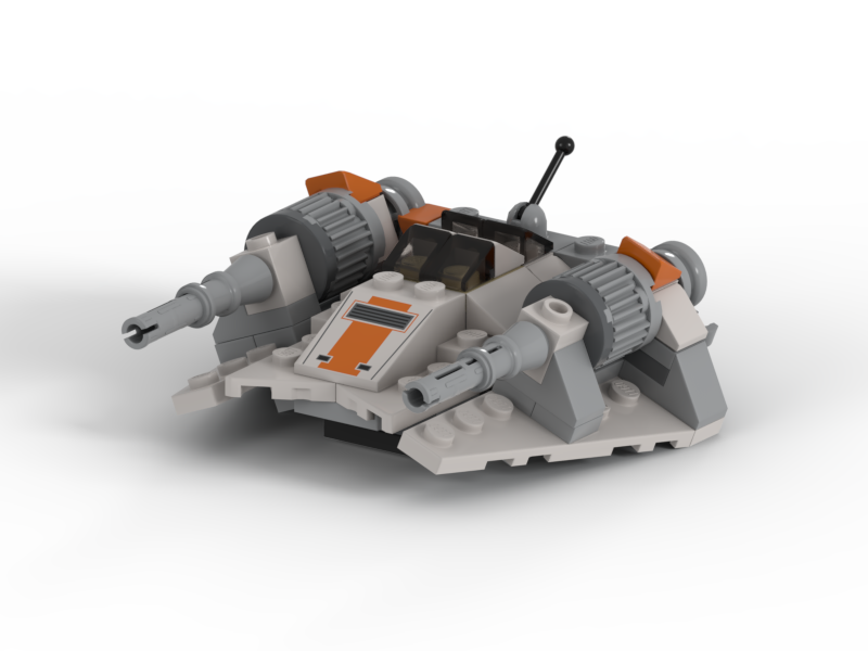 Movie Accurate Snowspeeder Microfighter