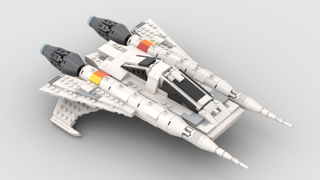 Space BUCK ROGERS Starfighter Ship