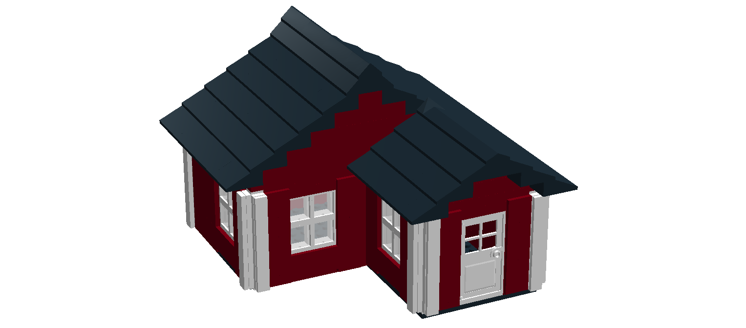 small swedish summer house