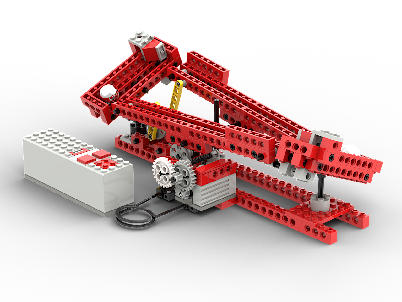 Twisted track - Marble ball Kinetic sculpture