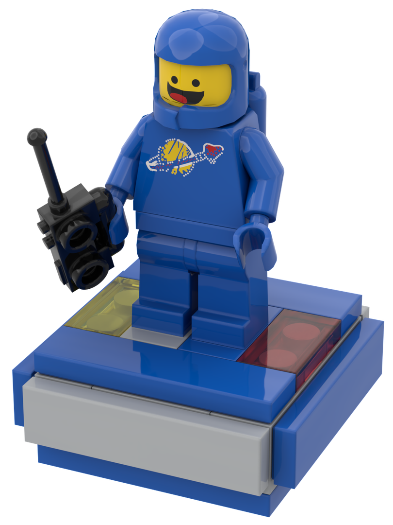 Modular Minifigure Display Stand