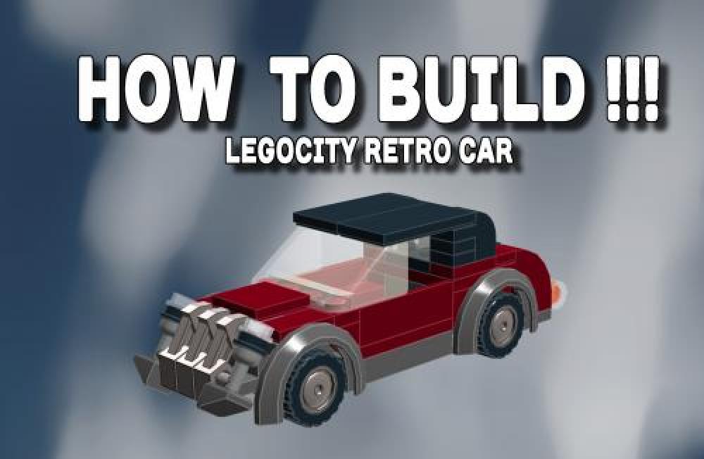 #legocity retro car