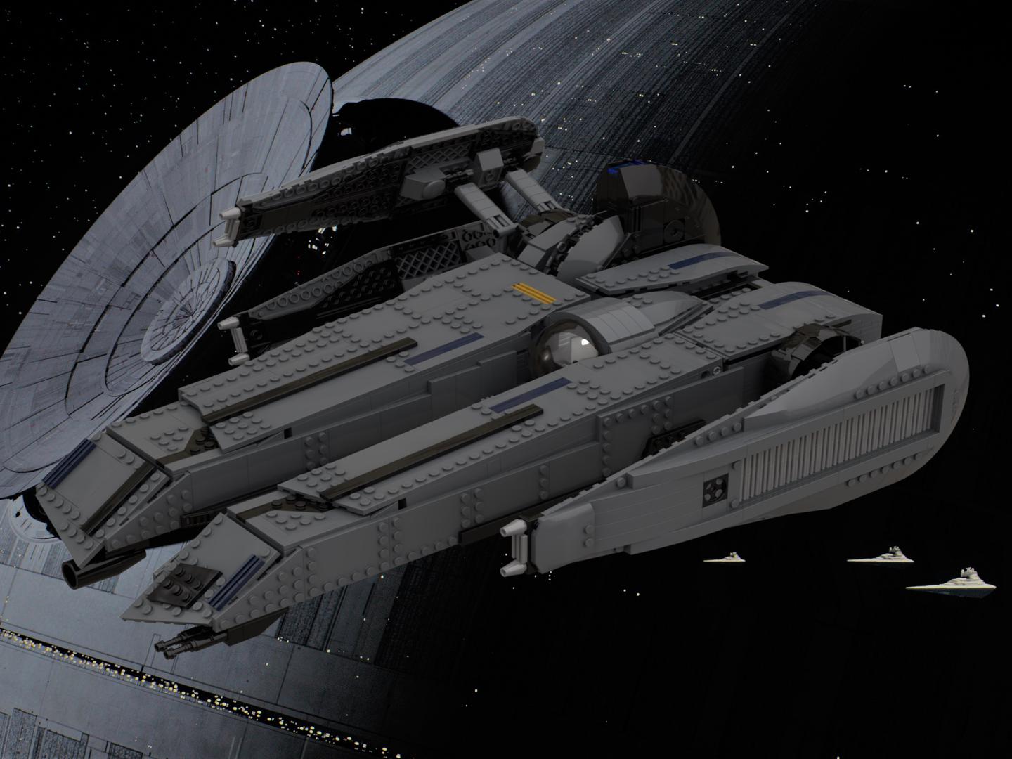 the Rogue Shadow - the Force Unleashed (with interior)