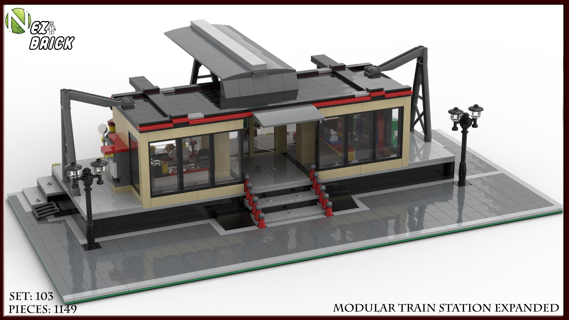 Modular Train Station Expanded