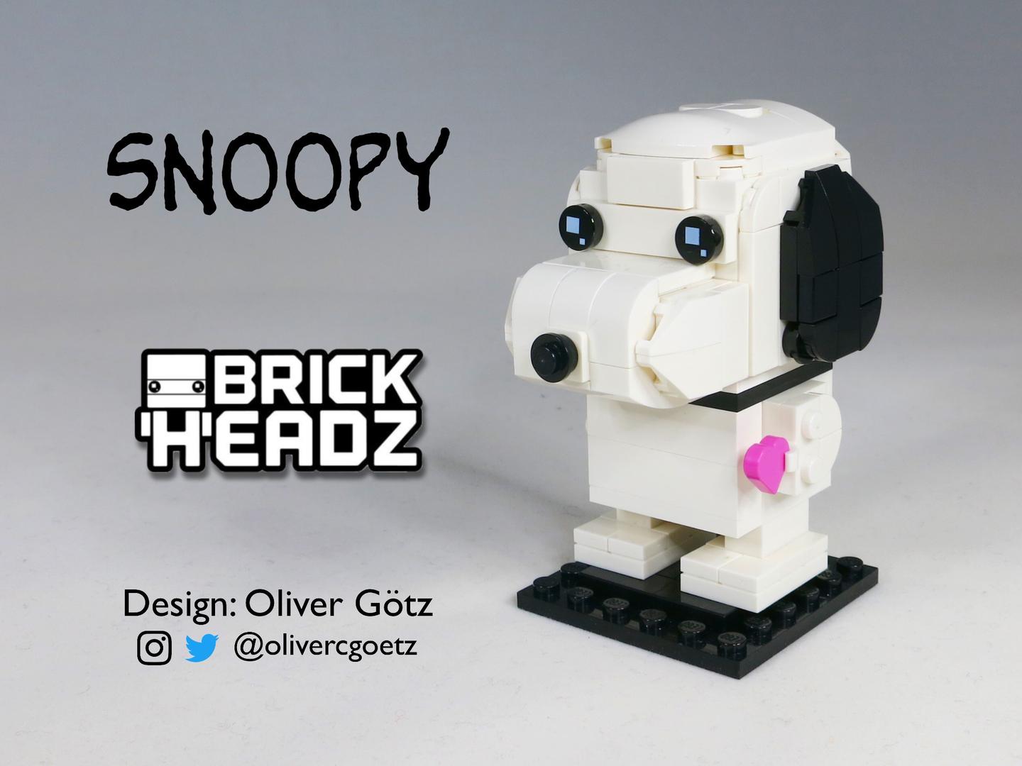 Peanuts BrickHeadz: Snoopy