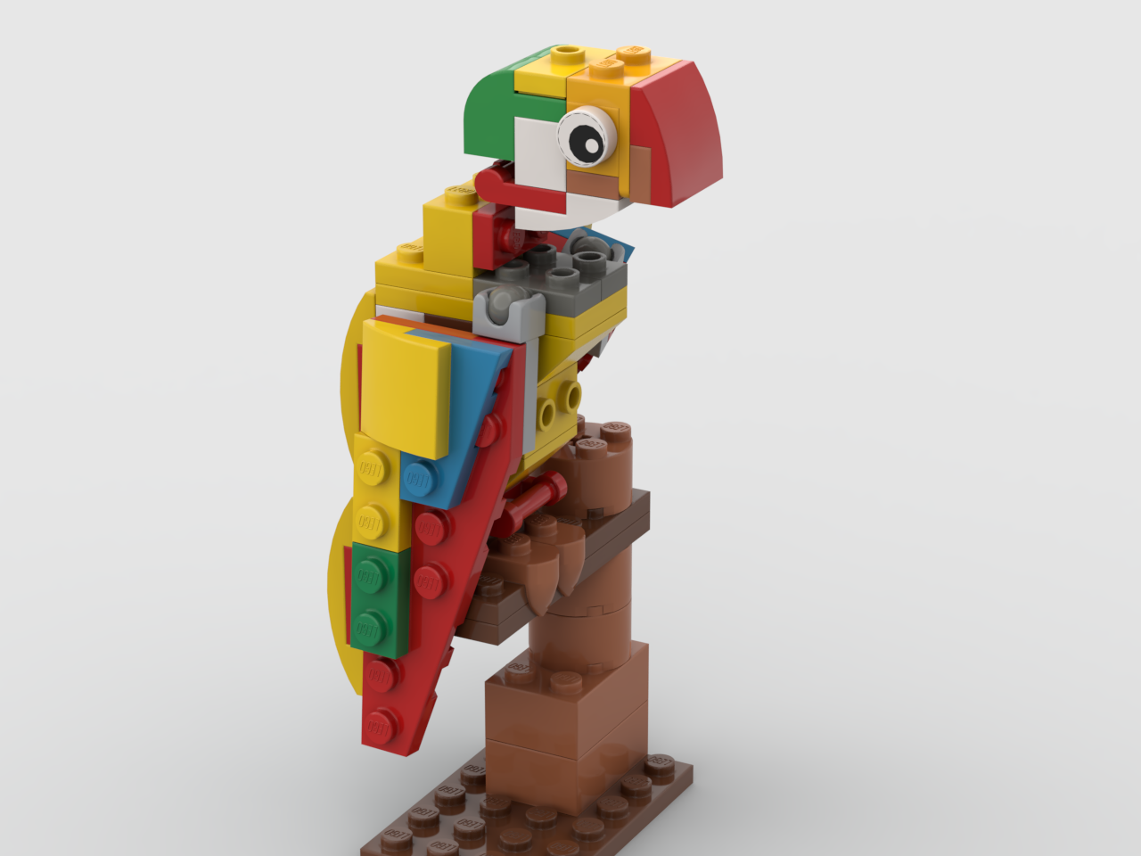 lego papegaai