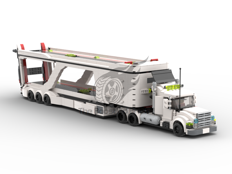 LT 3 Car Transport Big Rig Truck