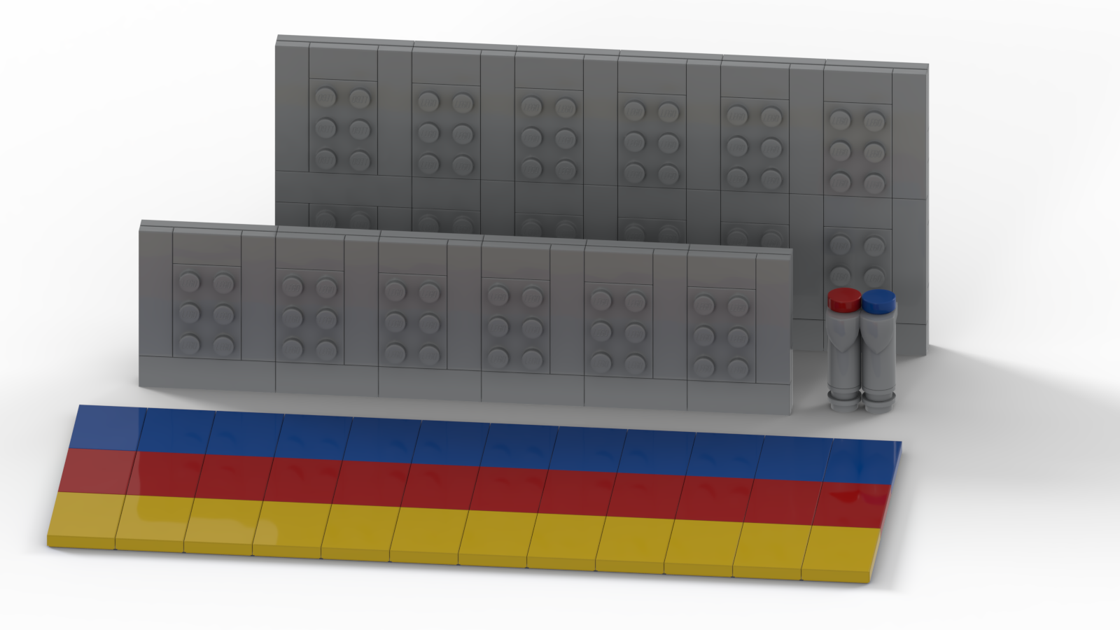 Imperial Rank Insignia Plaque and Code Cylinders