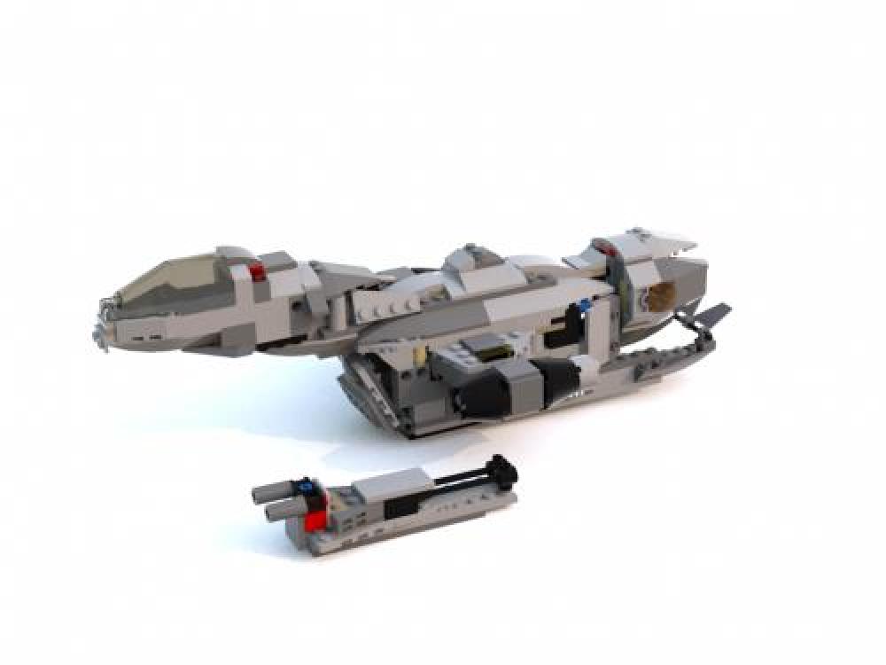 Serenity - Firefly with shuttle alternate build