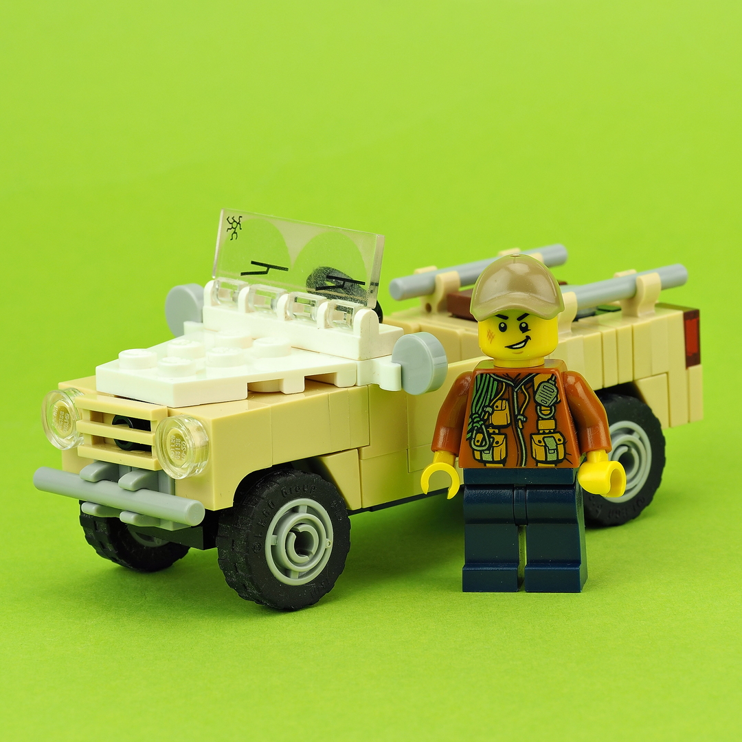 Tan Off-Road Vehicle