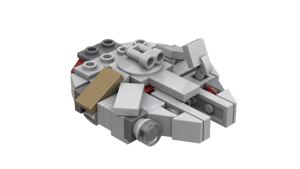 Microscale Millennium-Falcon