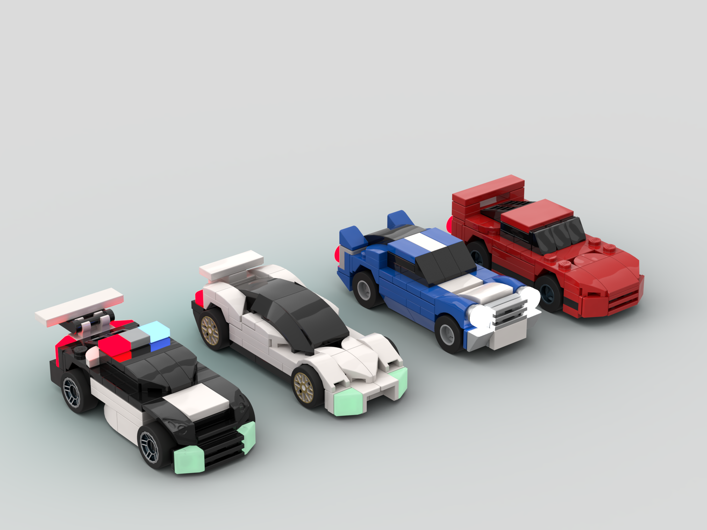 Car pack #2 (1:55 scale)