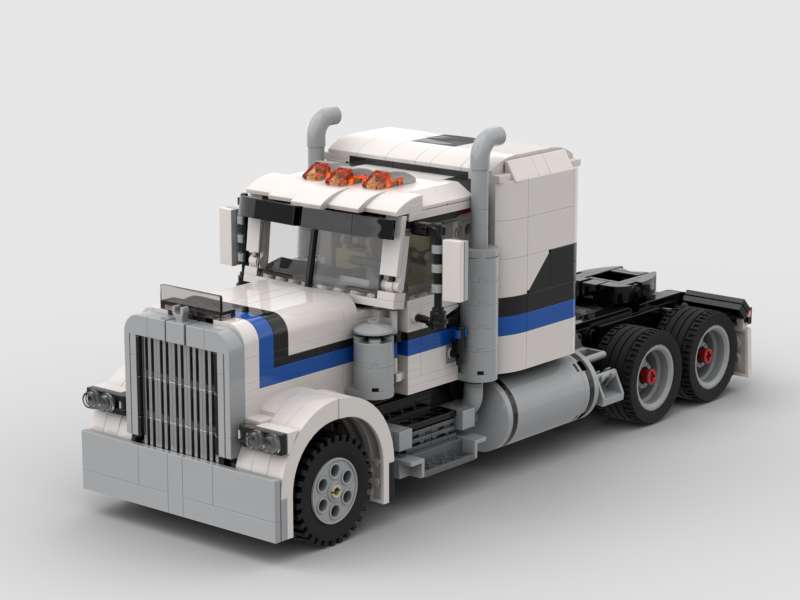 Petrbilt 379 rc model white