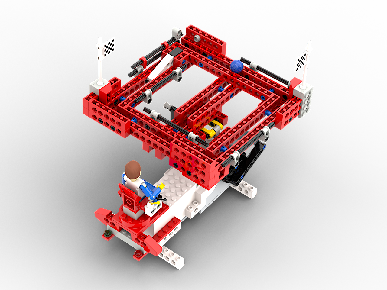 Square Marble track - Technic &amp; boost move