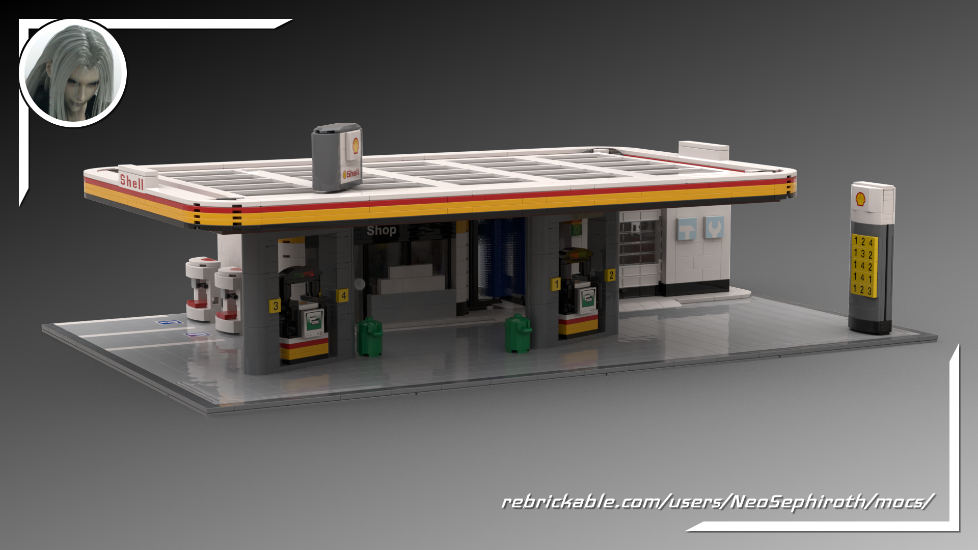 Shell gas station