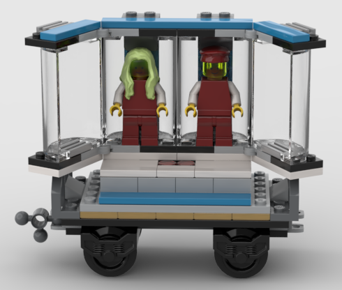 Capture Car for Hidden Side Ghost Train 70424