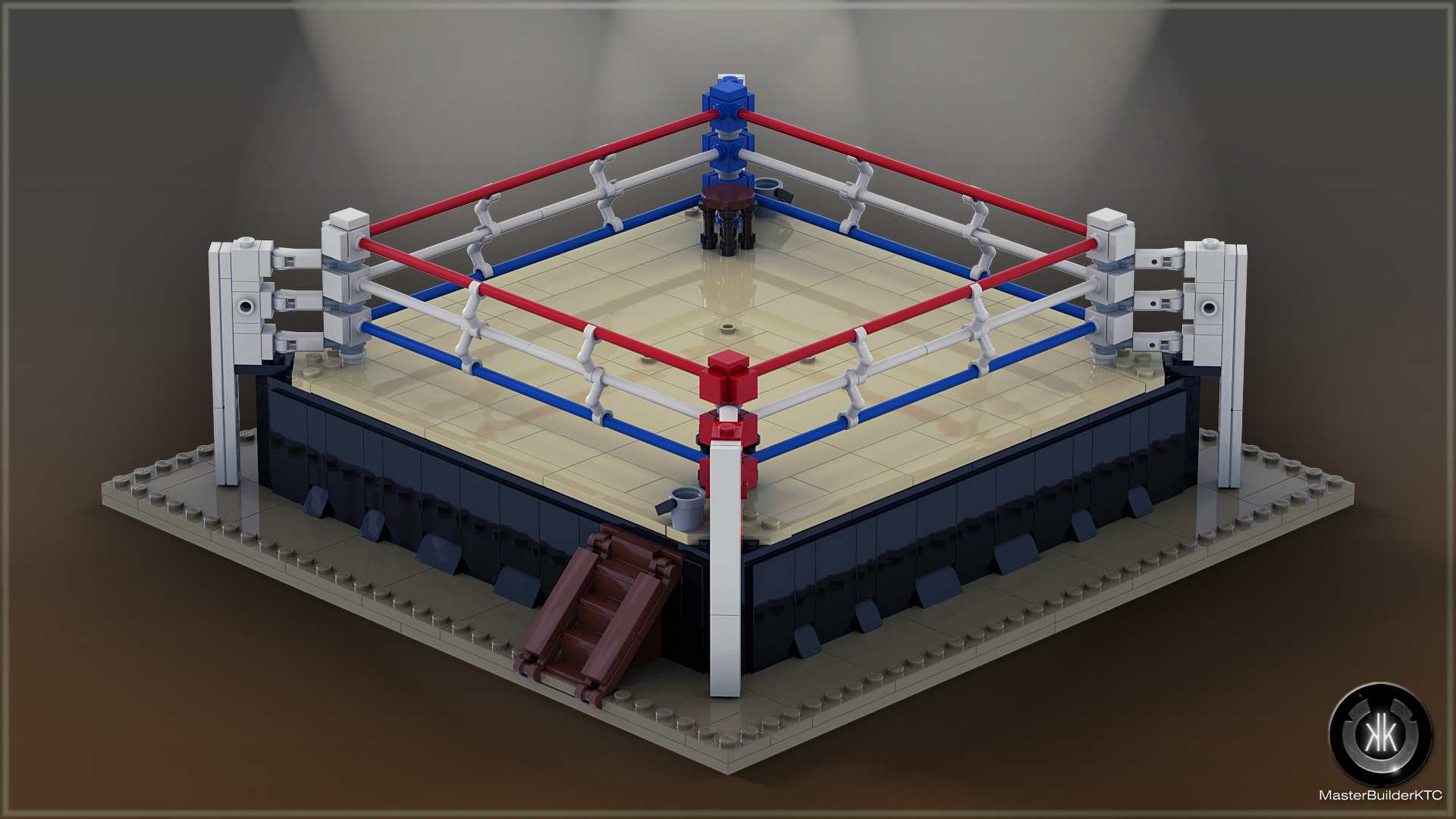 Boxing Ring For Minifigures