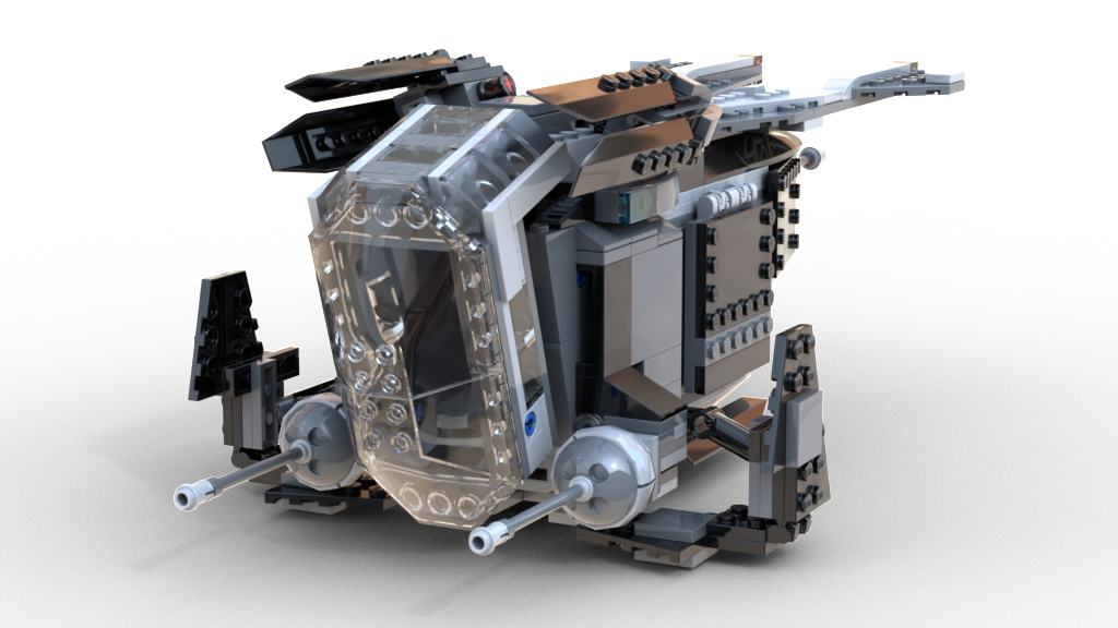 Imperial Police Gunship (75046 Set MOD)