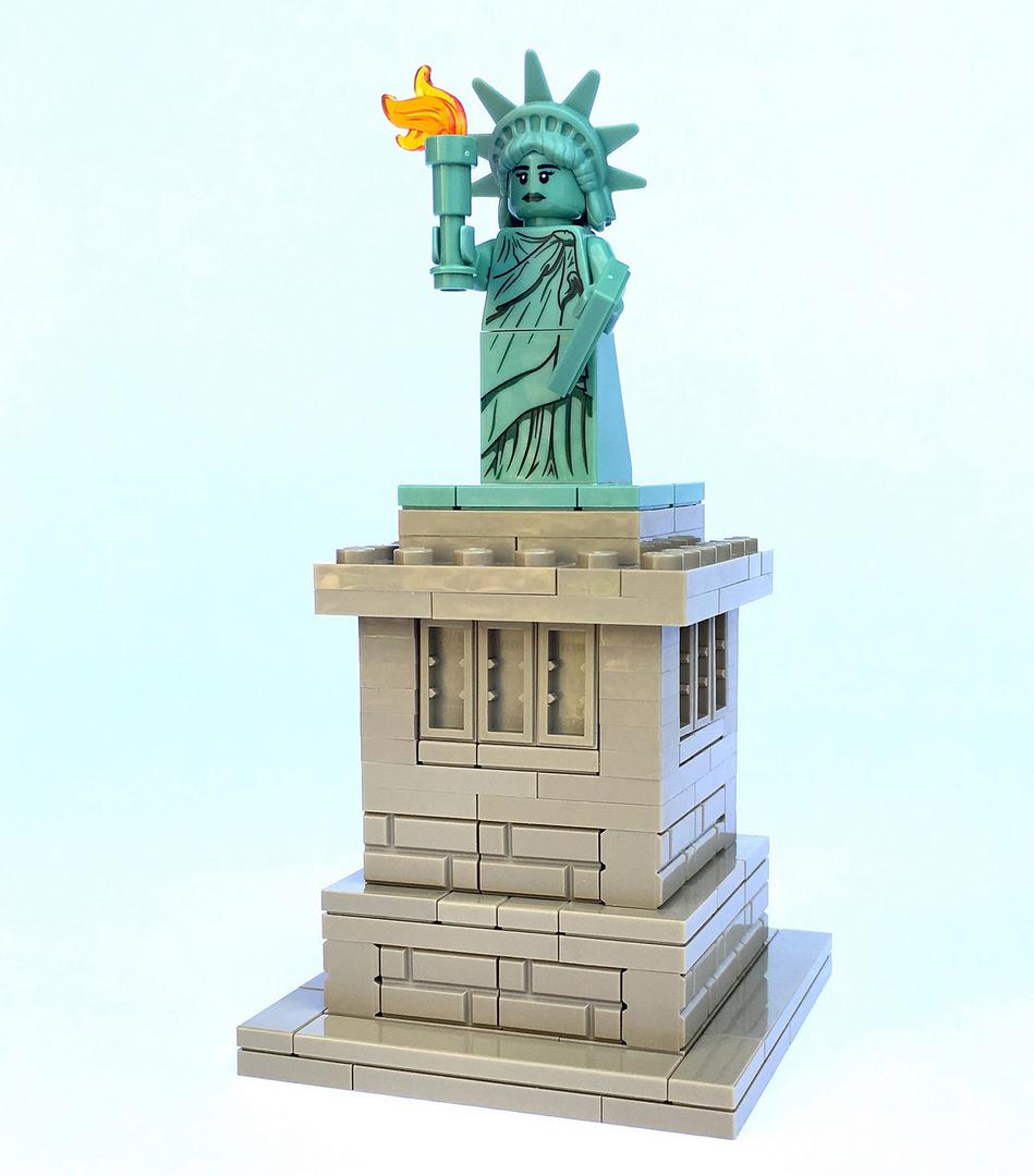Lady Liberty Pedestal