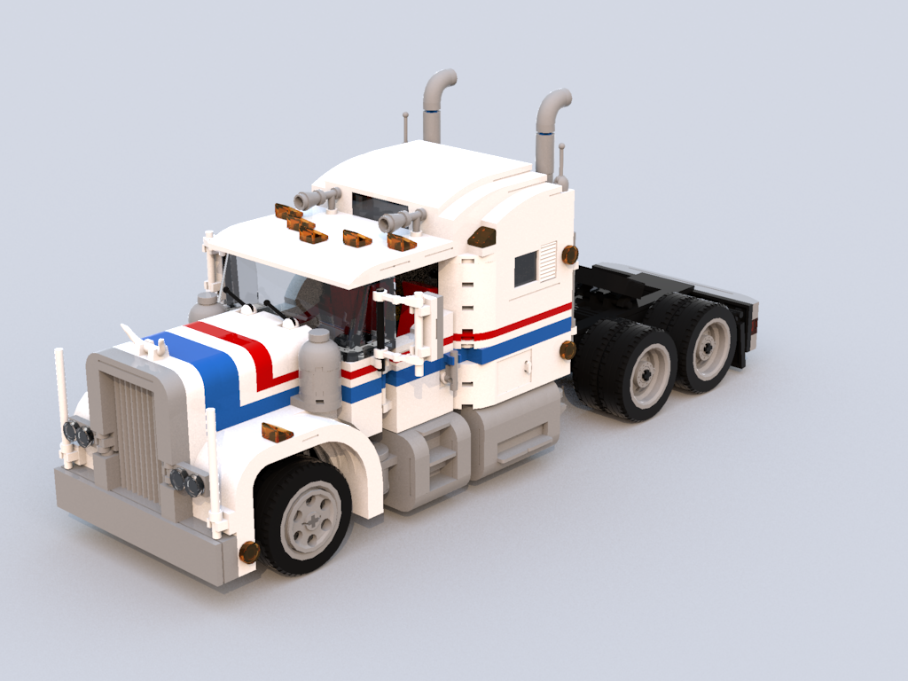 Modern Redesign of Model Team Highway Rig (5580)
