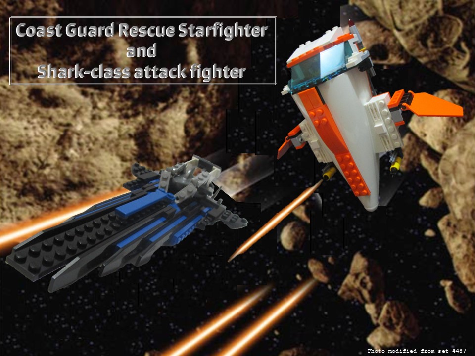 7738 alt. coast guard rescue starfighter and shark-class attack fighter