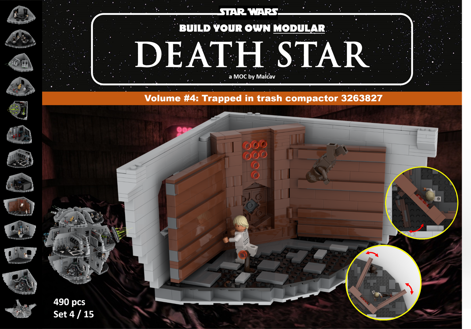 Modular Death Star Volume #4: Trapped in trash compactor 3263827