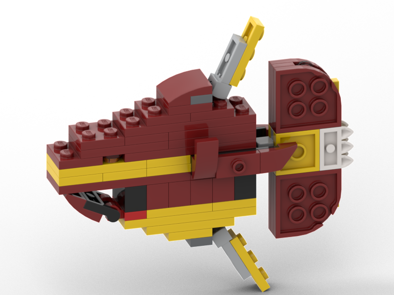 legocreator 31102 moc babyoceansunfish