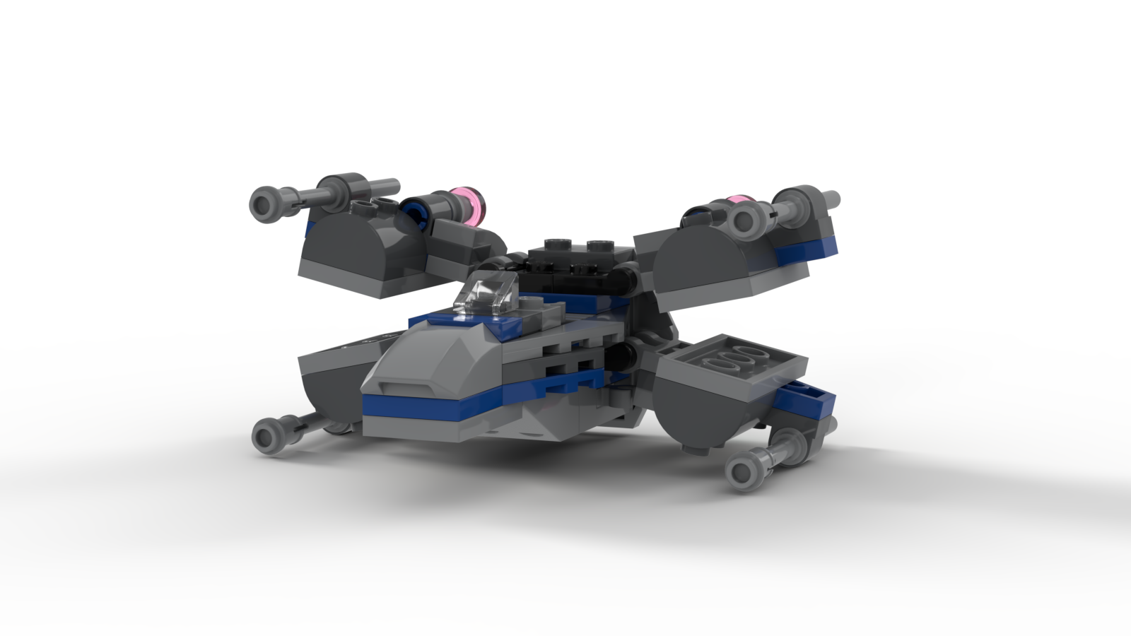 Movie Accurate Resistance X-Wing Microfighter