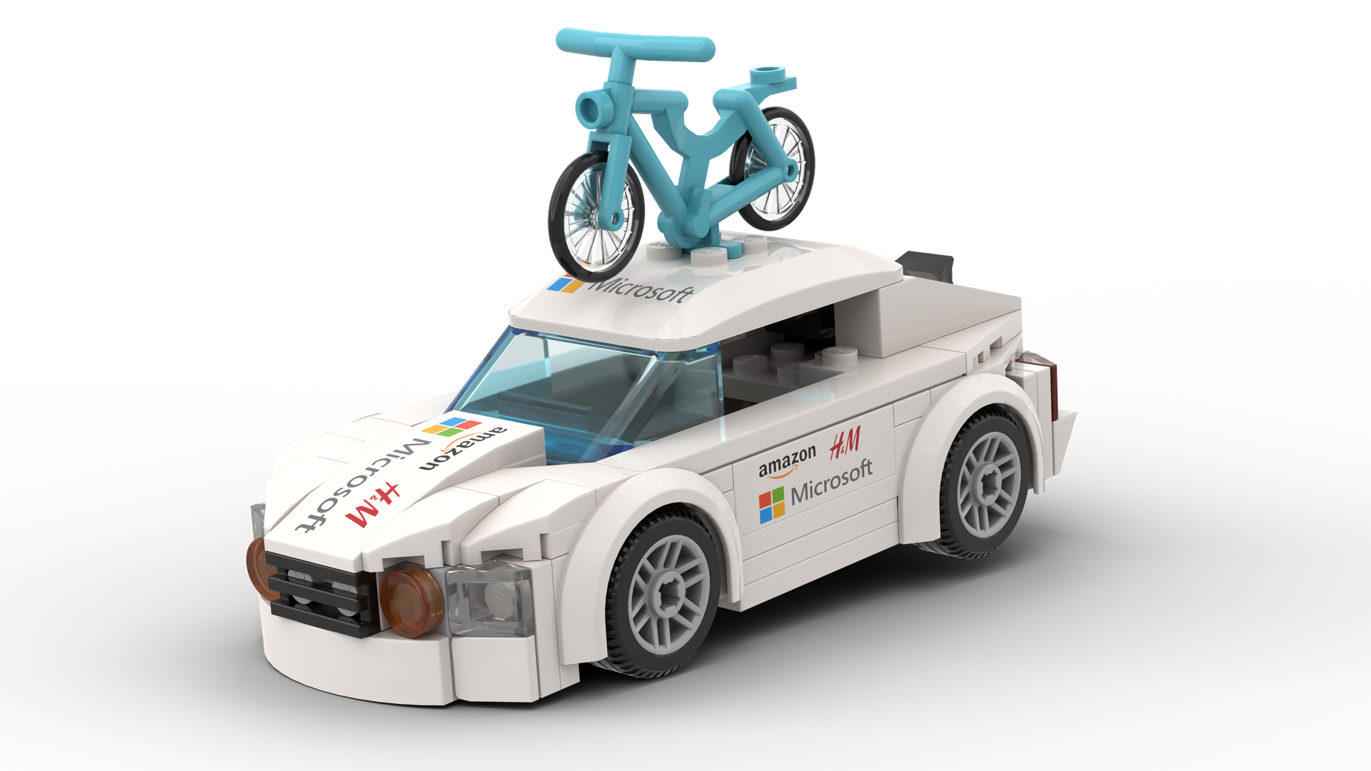Follow car Team-Microsoft (Tour de France)