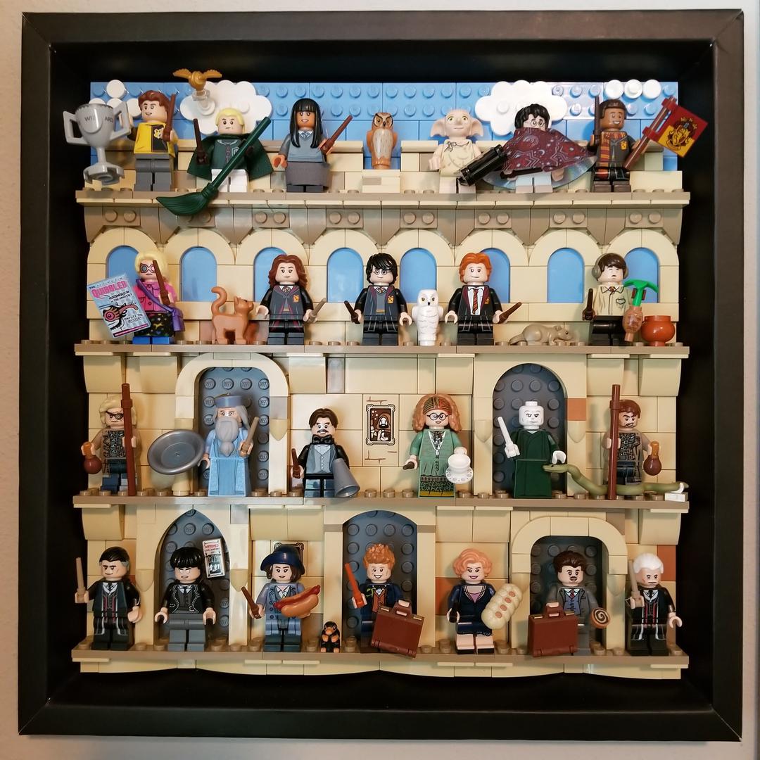 ℍogwarts Minifigure Display - Sky Level