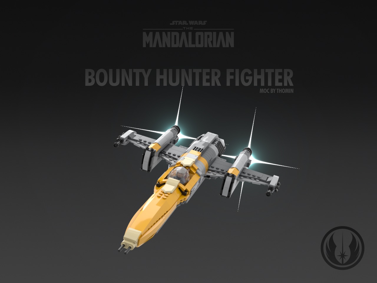 Bounty Hunter Fighter (as seen on The Mandalorian) - Version 1.1