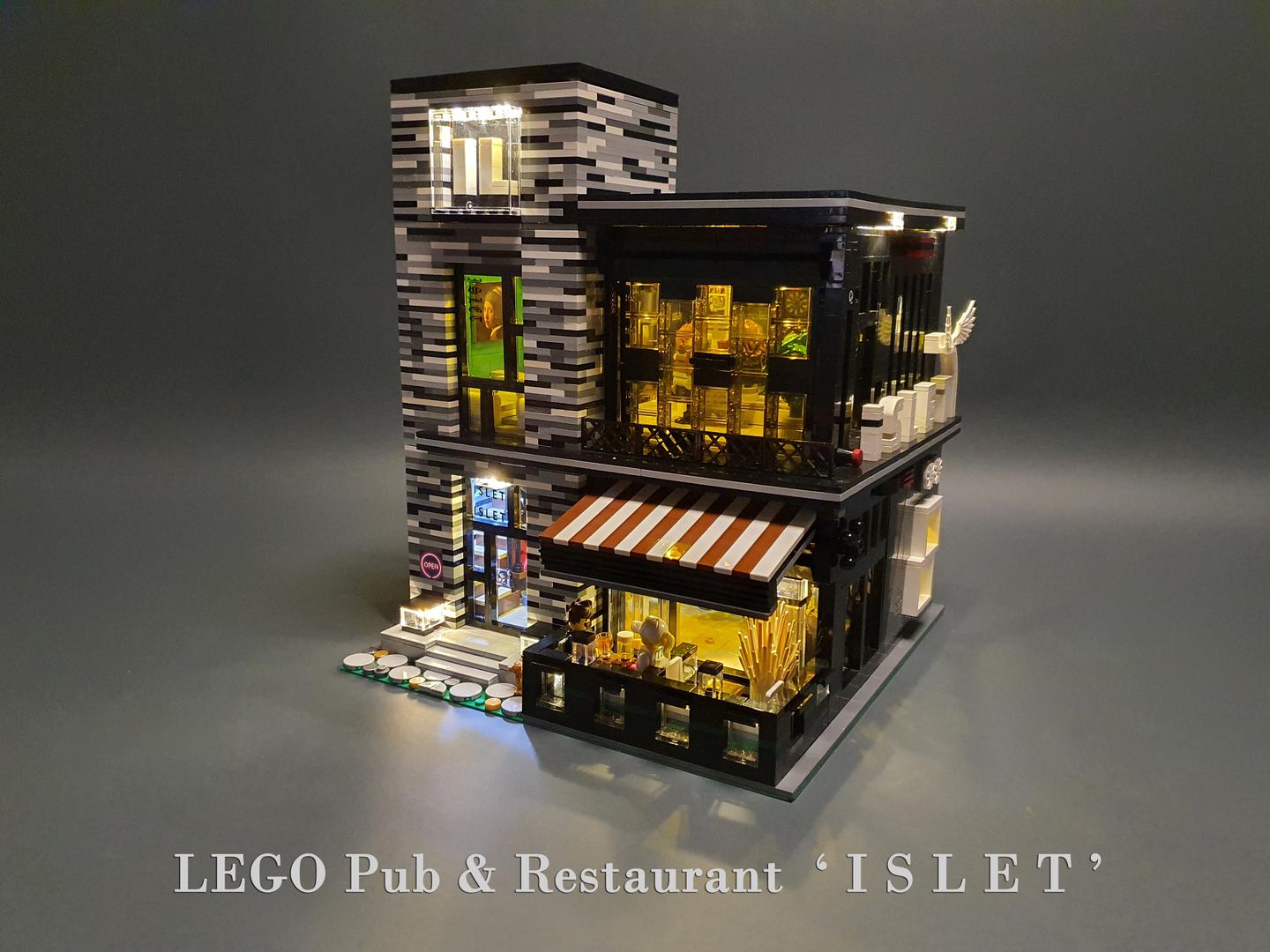 LEGO Pub &amp; restaurant Modular 'ISLET'