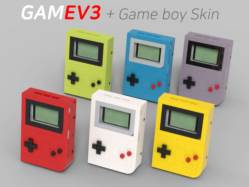 GAMEV3 +TETRIS + Game Boy Skin