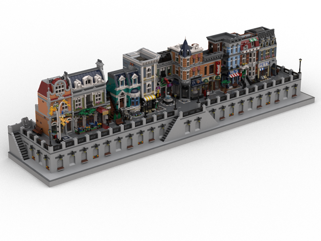 Modular Parisian Promenade - Complete set