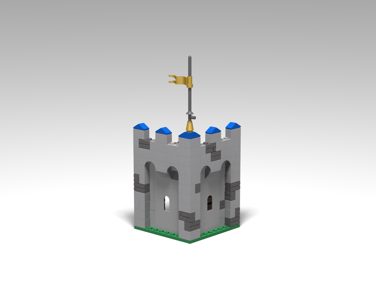 Corner - Another Modular Castle Build