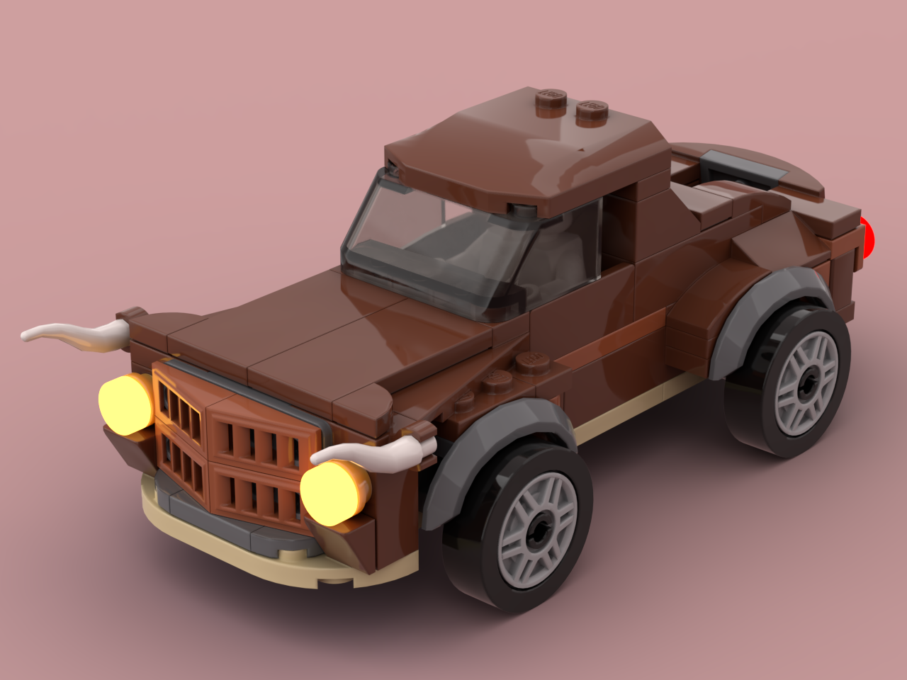 Wild West Bull Town Car