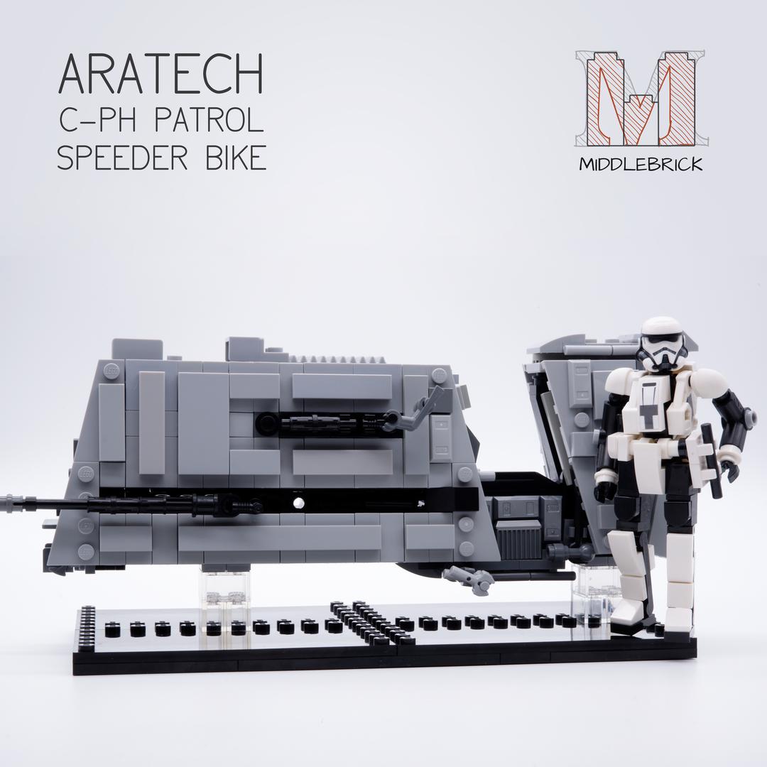 Aratech CP-H Patrol Speeder Bike from Solo - Mid Scale