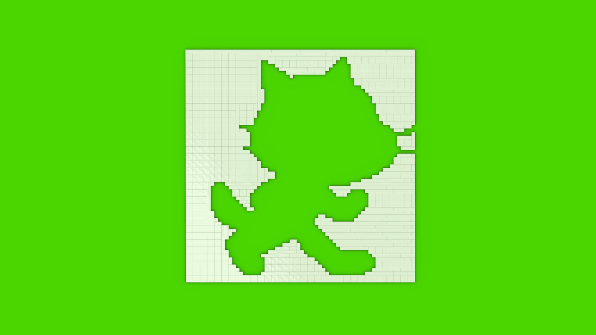 Scratch_cat_outline mosaic