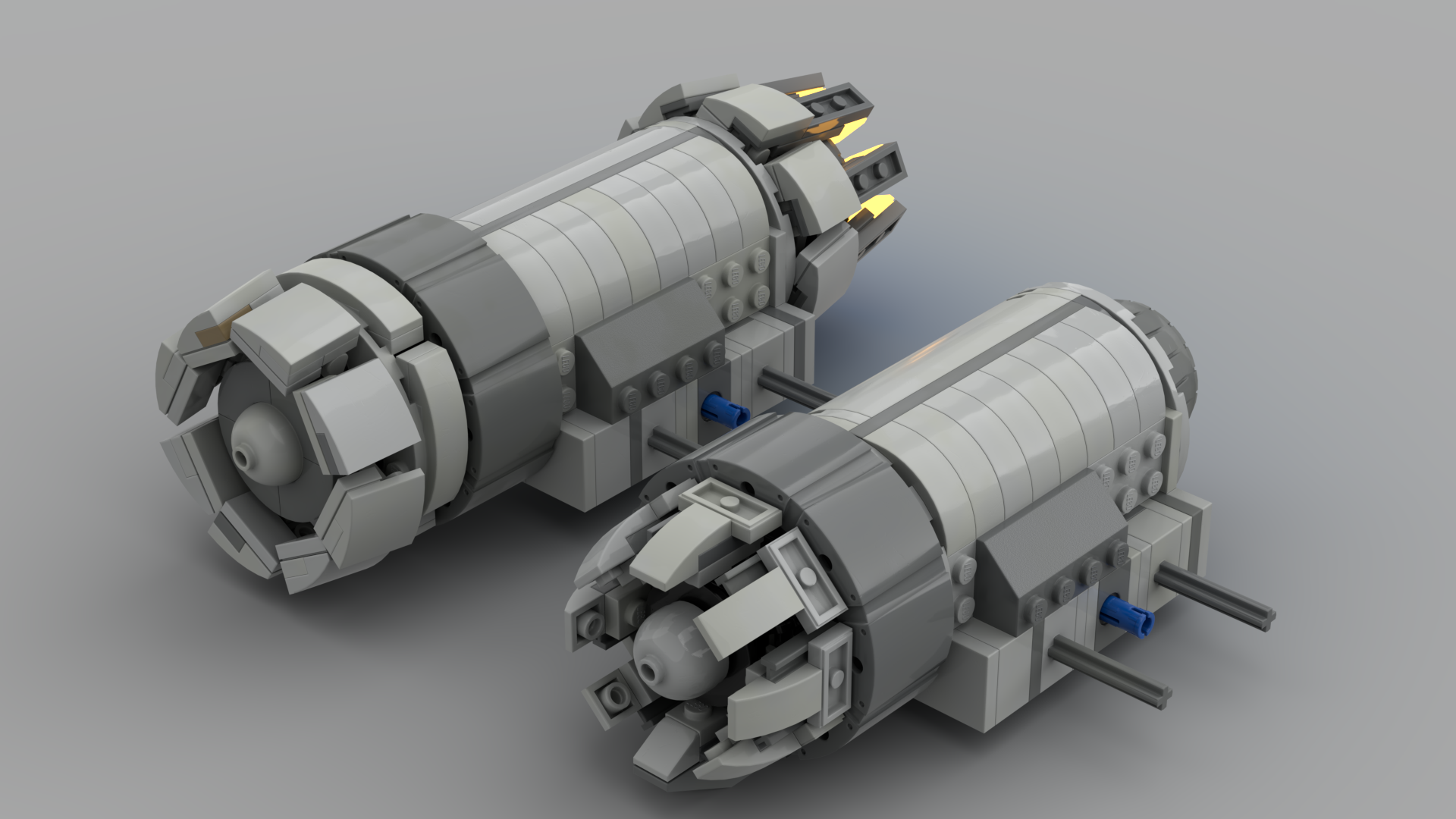 Lego Razor Crest Engine Mod (FREE) (MOC-53738) - LEGO MOC | MOC Tracker